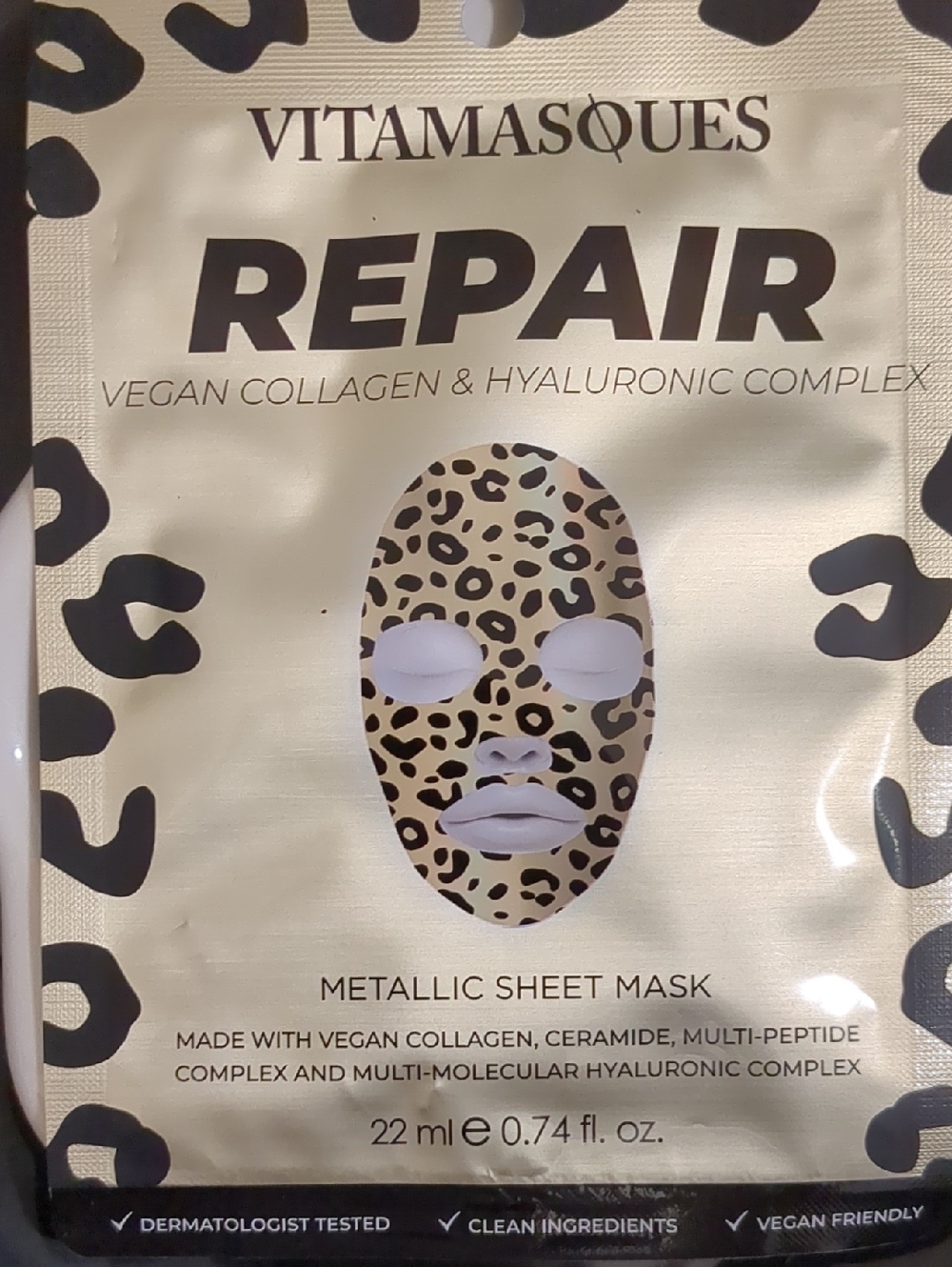 Metallic Sheet Mask